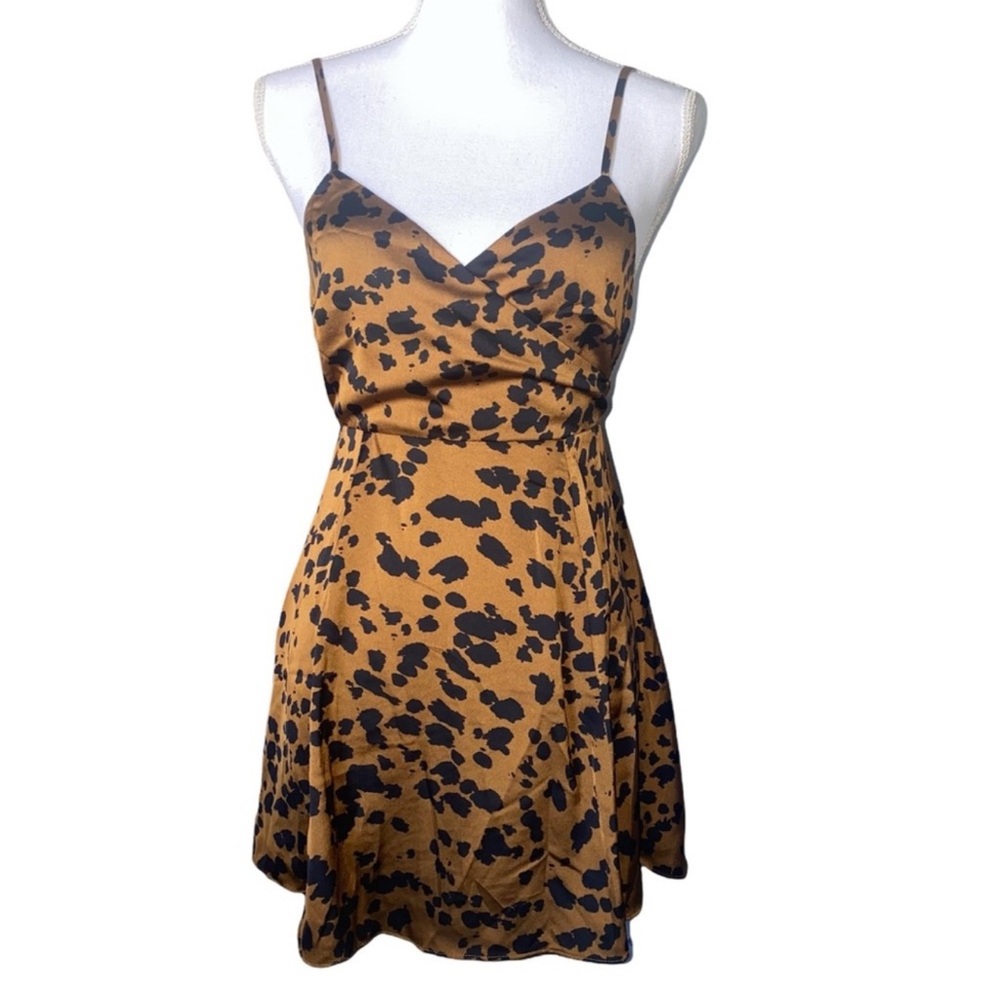 Urban Outfitters Leopard Print 90s Y2K Dress